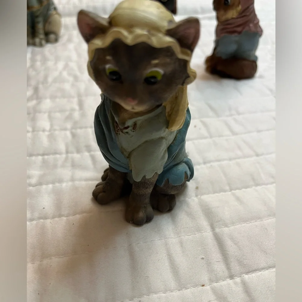 Cat nativity set - Picture 5 of 6